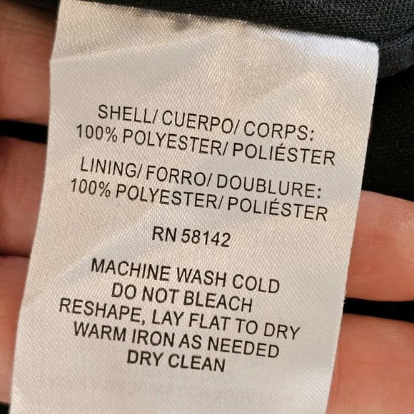 Maggy London 2 4 Black Yoli Jumpsuit‎ Jersey Knit Sleeveless Relaxed Leg - Picture 12 of 13